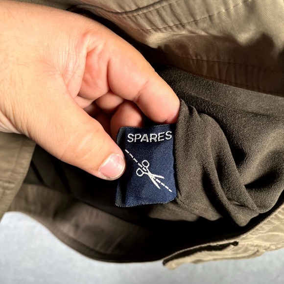 Roundtree & Yorke Bomber Jacket Mens Large Brown Microfiber Full Zip Outdoor - Picture 3 of 9